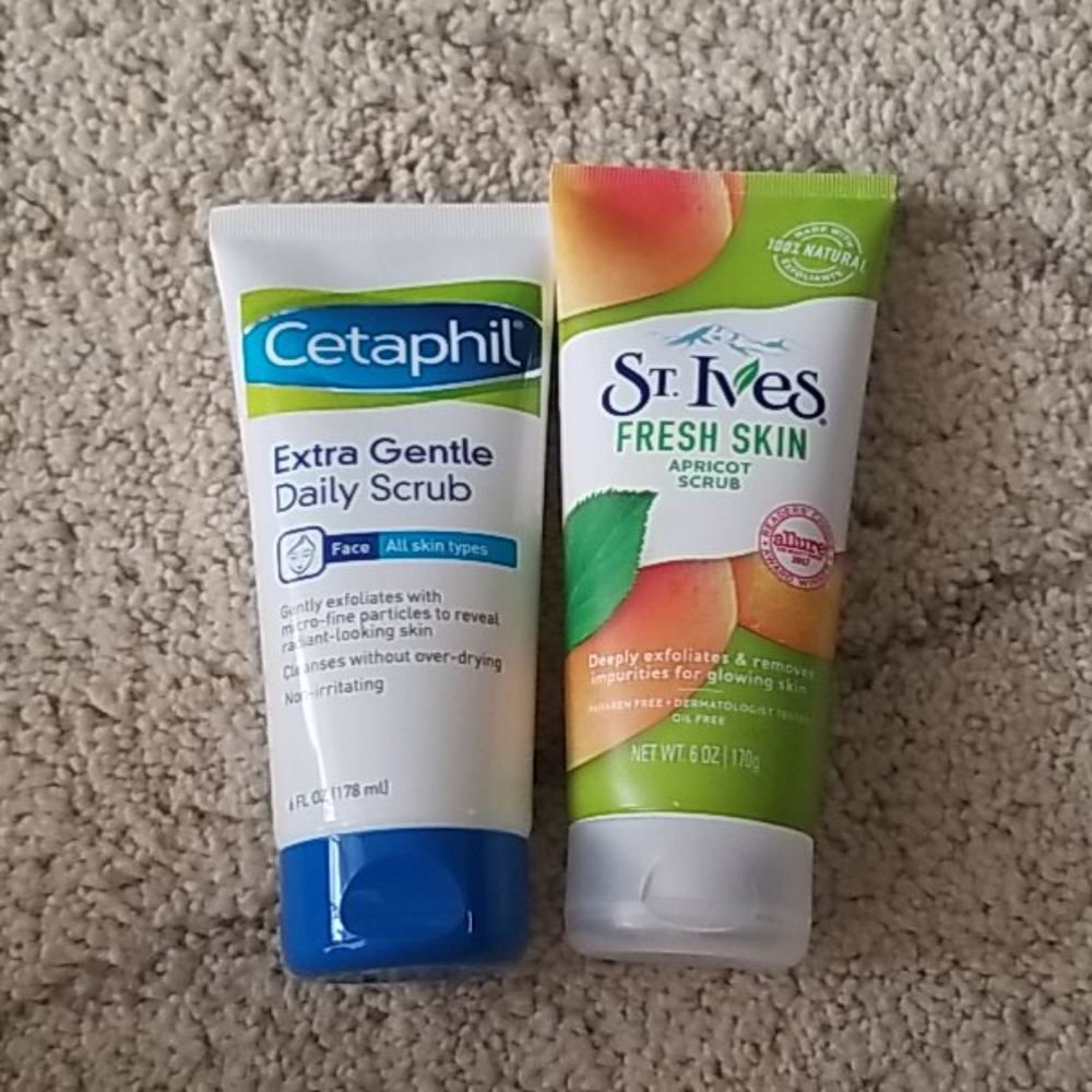 Facial scrubs